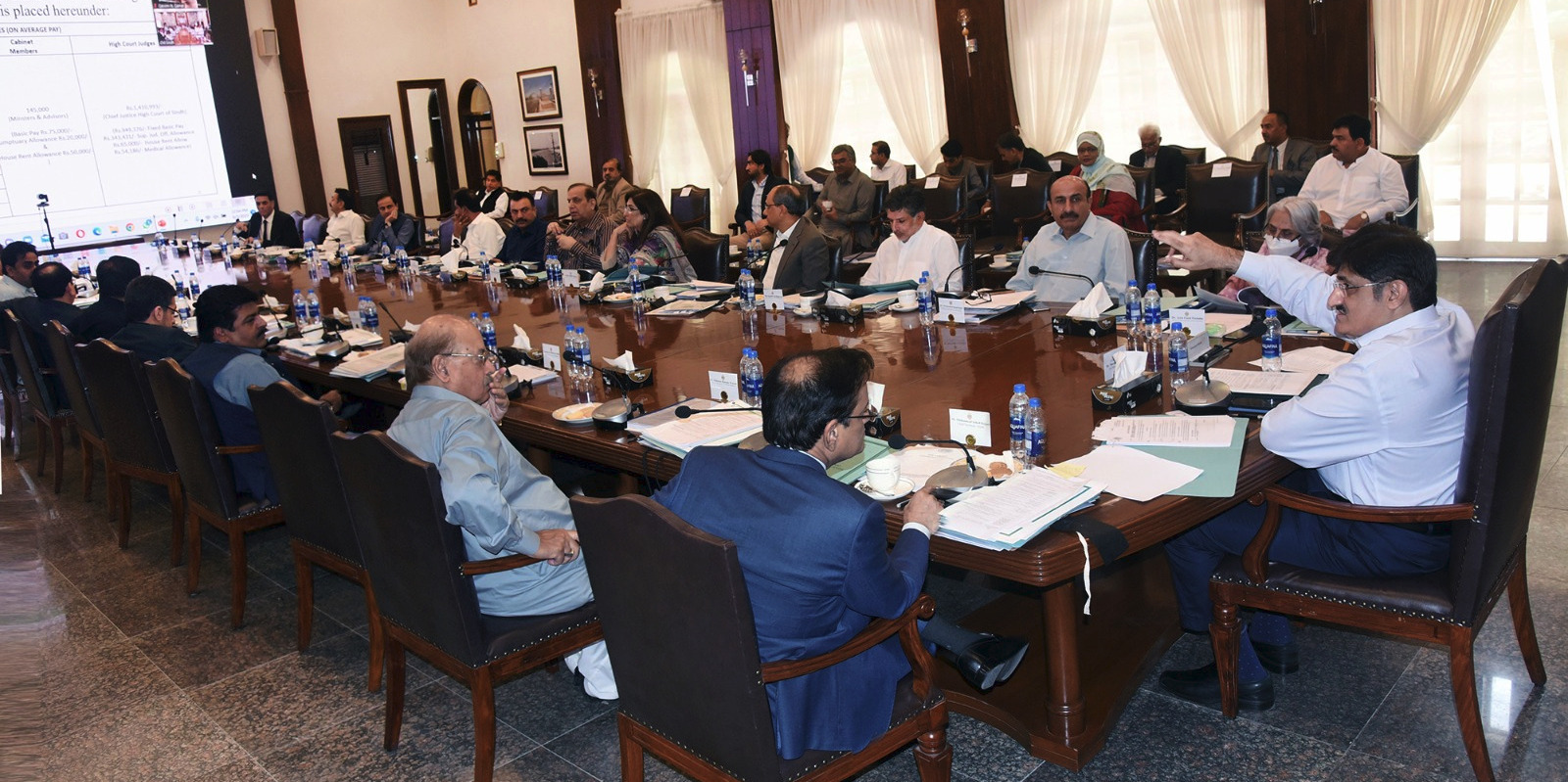 Sindh cabinet approves procurement of 60 ambulances, breastfeeding law, 