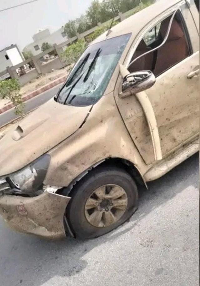 Turbat, blast on commissioner road, one policeman martyred, woman officer injured.