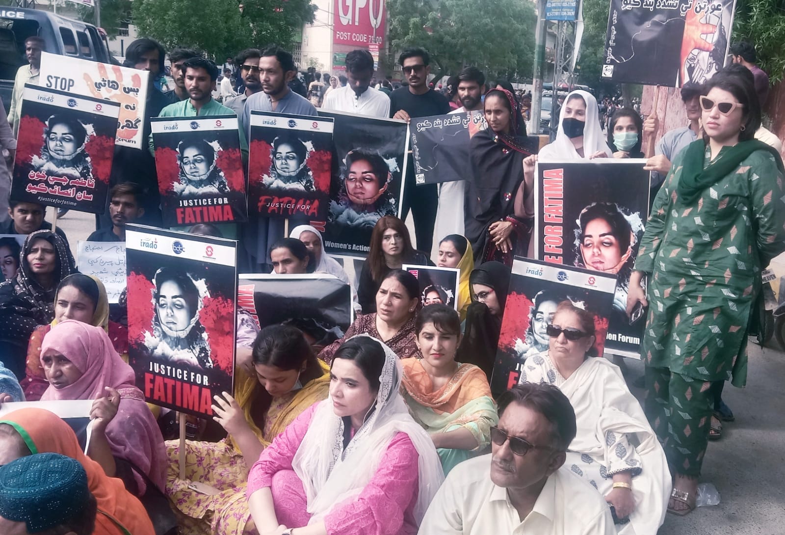 Protest by Hyderabad Women Action Forum