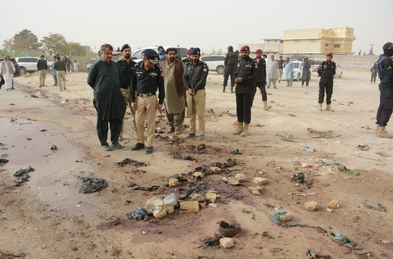 Quetta, a case of Mustang suicide attack has been registered against unknown assailants.
