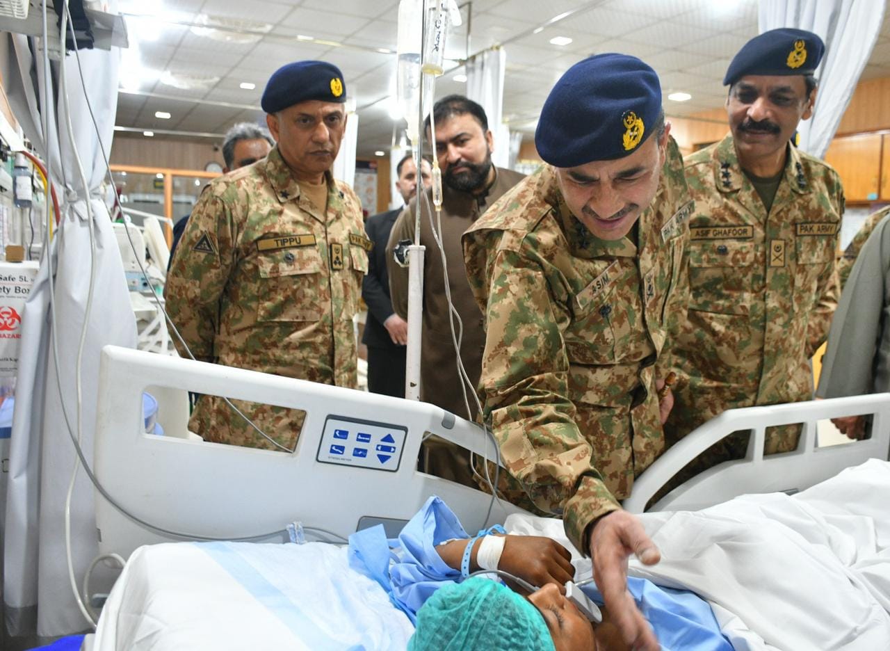 General Syed Asim Munir, NI(M), Chief of Army Staff (COAS) visited Quetta today, where he was briefed on recent terrorist attacks in Mastung and Zhob.