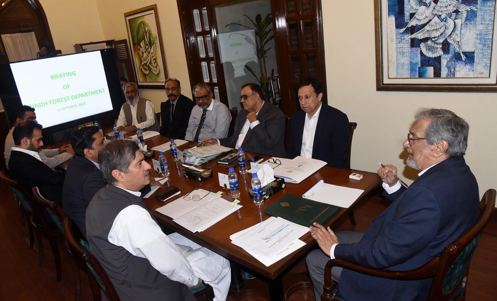 Justice Baqar orders GIS Mapping of Forest & Wildlife lands, installation of barbed wire to carve out National Khirthar Park from Karachi