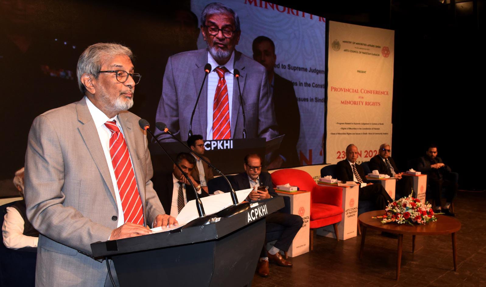 We must work to build a society where everyone has opportunity, right to learn &  grow, Justice Baqar