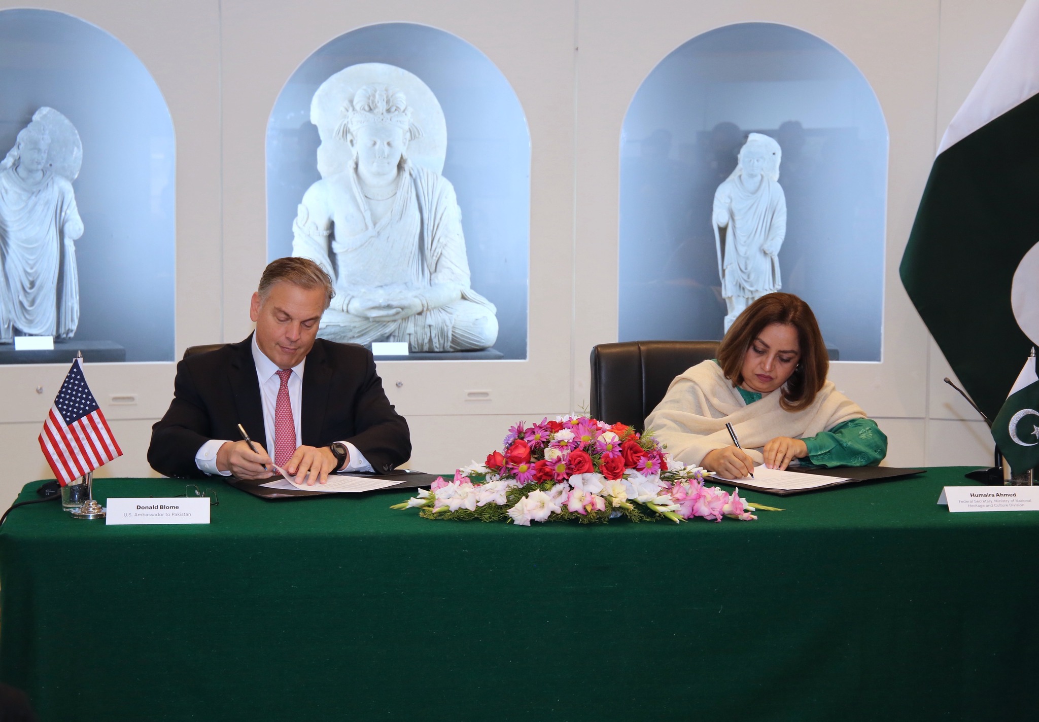 The agreement underscores the United States’ global commitment to cultural heritage protection and preservation.