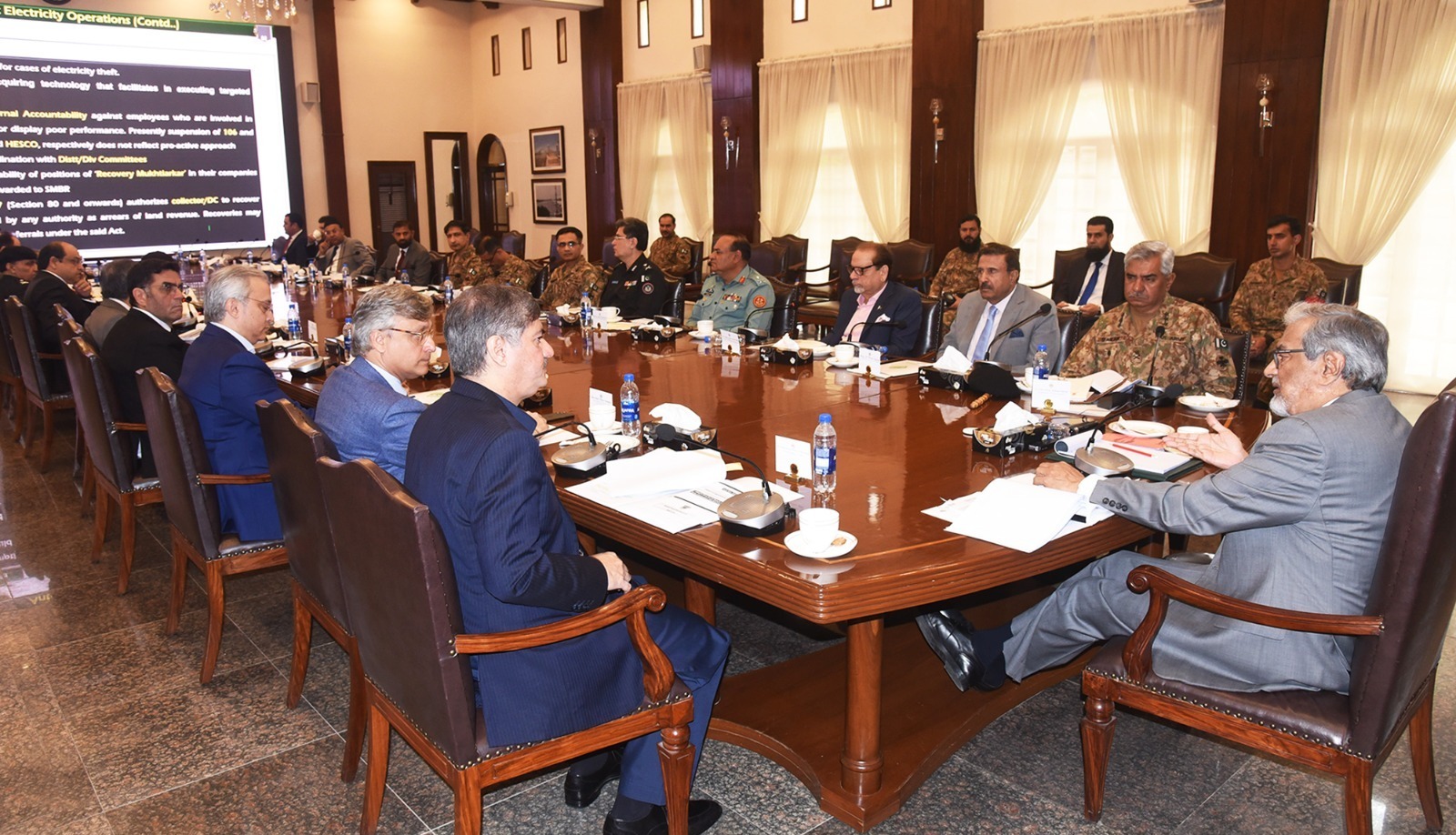CM once again reviews police deployment at 13351 sensitive polling stations National Action plan implementation examined