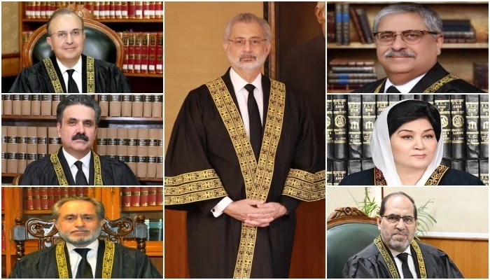 Chief Justice Qazi Faiz Isa took notice of the letter of 6 judges of Islamabad High Court
