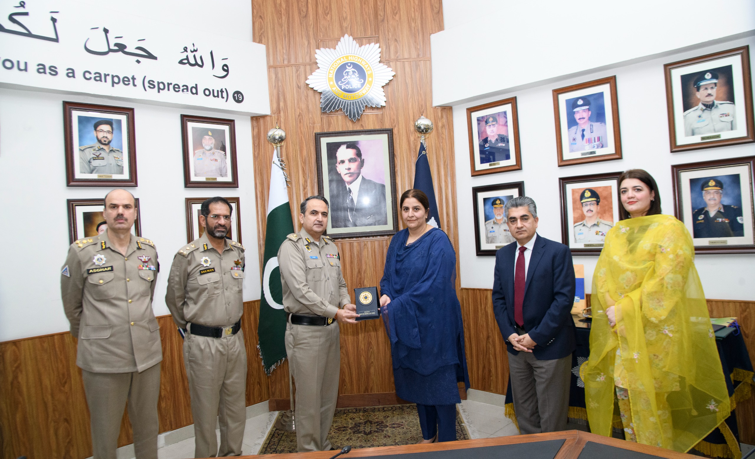 National Highways and Motorway Police and Pakistan Customs jointly signed a memorandum of understanding 