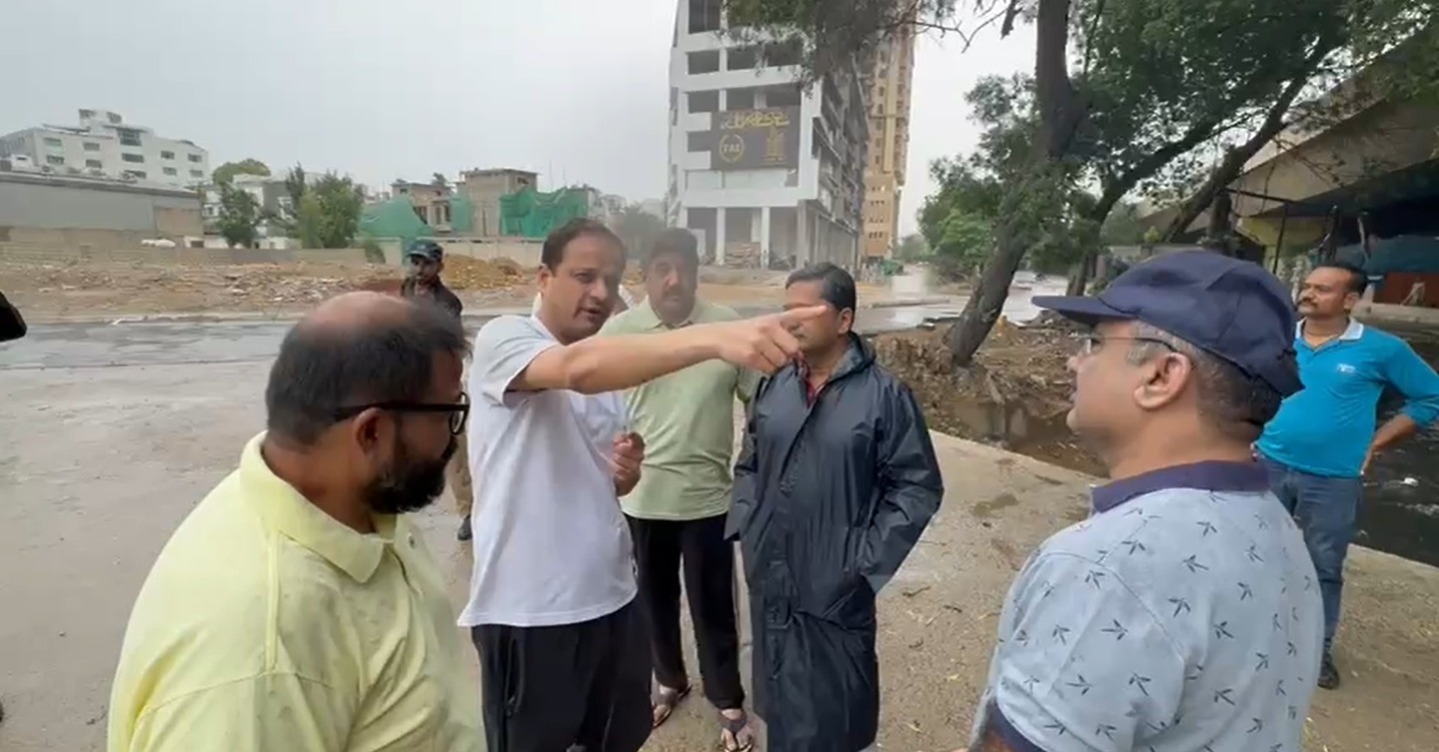 Karachi Water Sewerage Corporation (KWSC) deployed all its suction machines, dewatering pumps, and other machinery across the city ahead of the rainfall, to ensure the effective drainage of rainwater.