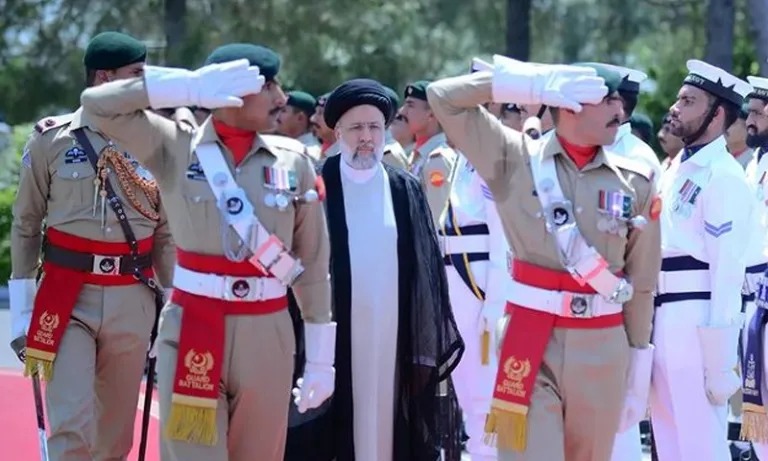 After at least 25 years, the head of state or head of government of any country has arrived in Karachi,