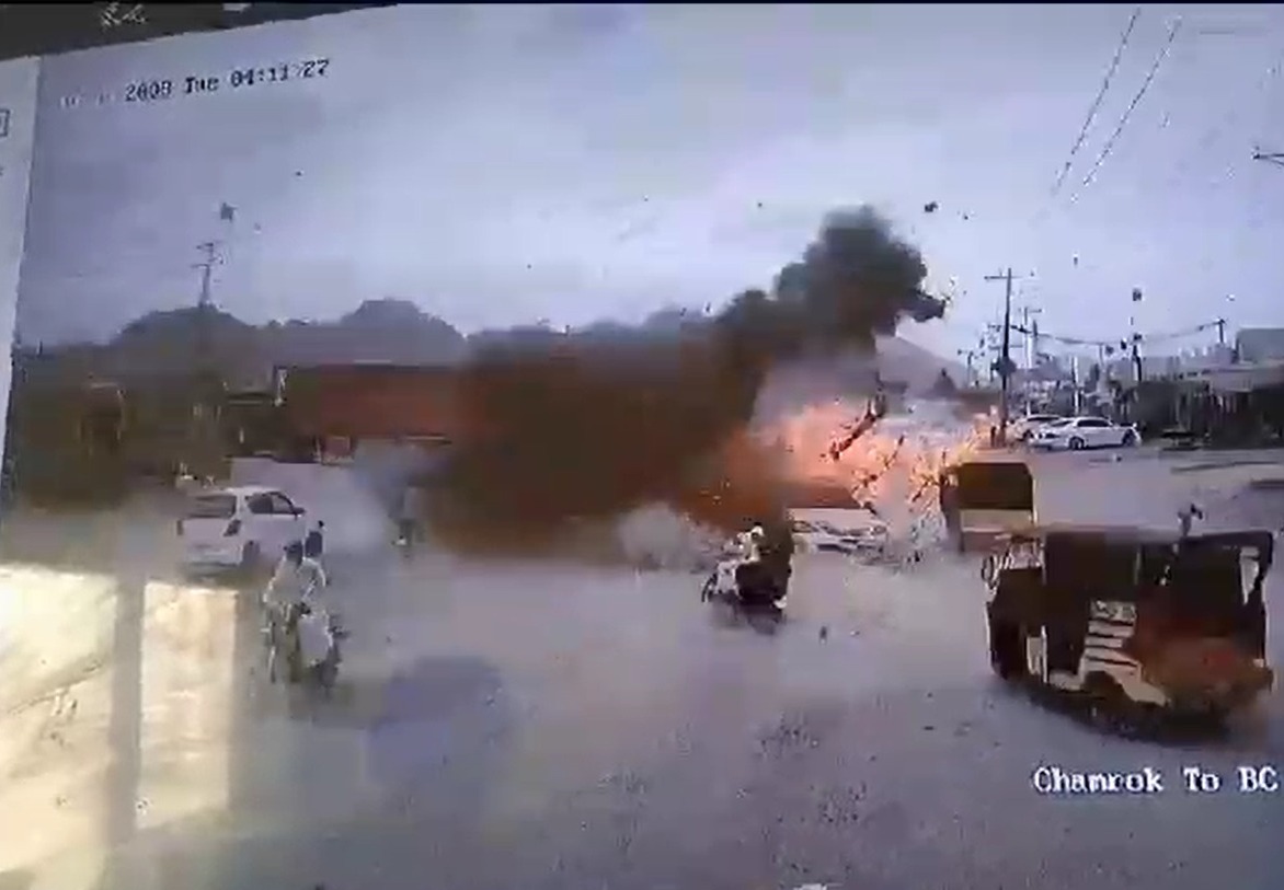  Explosion in Khuzdar, local journalist Siddique Mengal was killed, 9 people were injured.