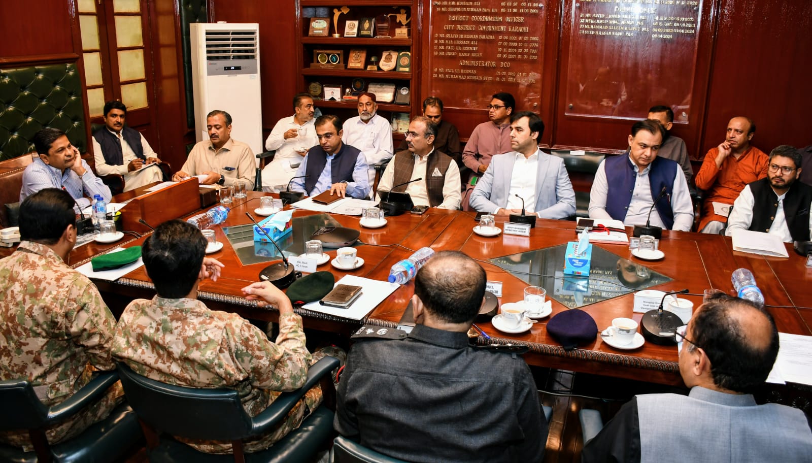 Commissioner Karachi alerts relevant agencies to get ready for upcoming monsoons
