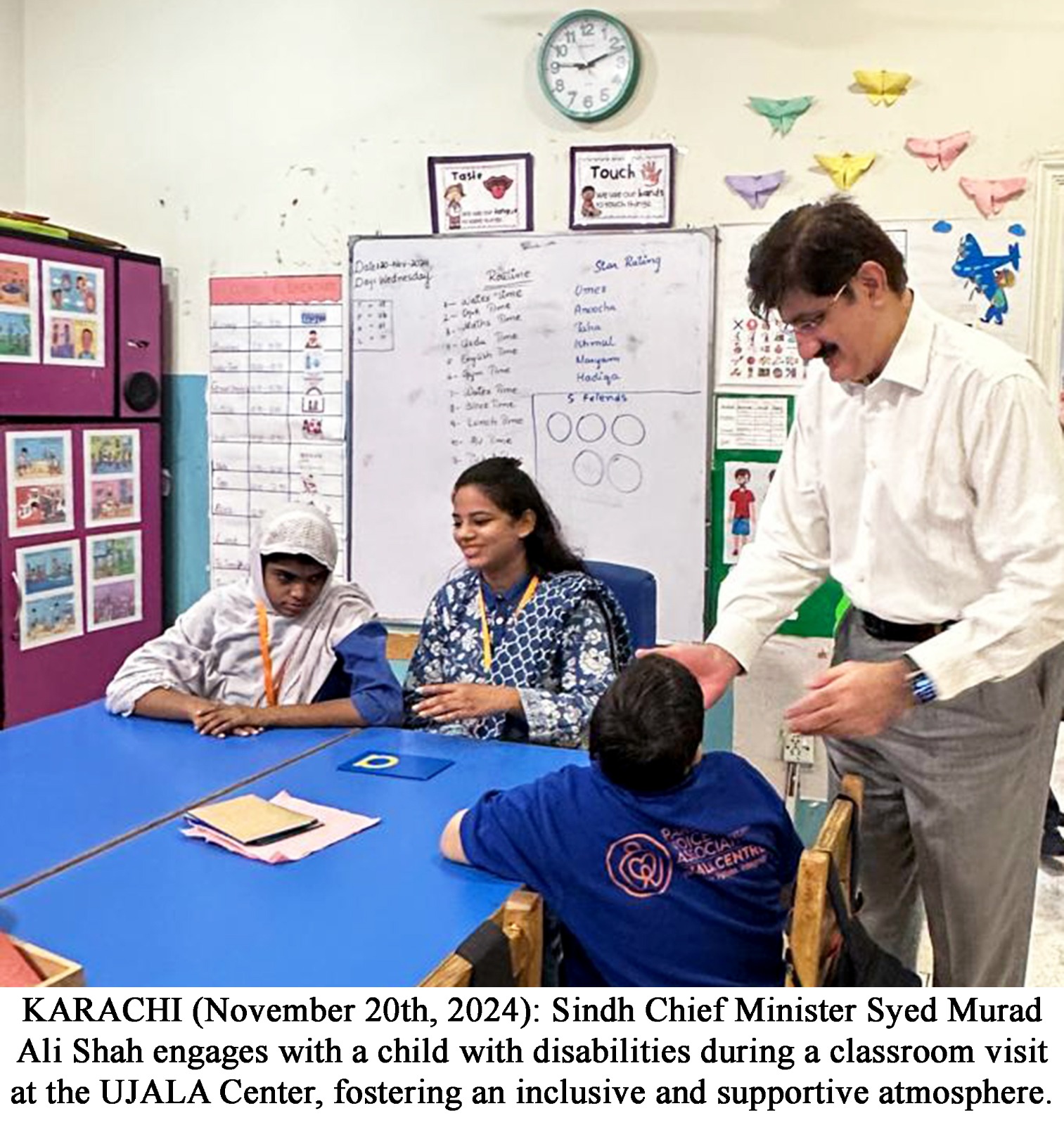Murad to develop a dedicated park for children with disabilities at Clifton  Sindh govt, UJALA to partner for UJALA -II