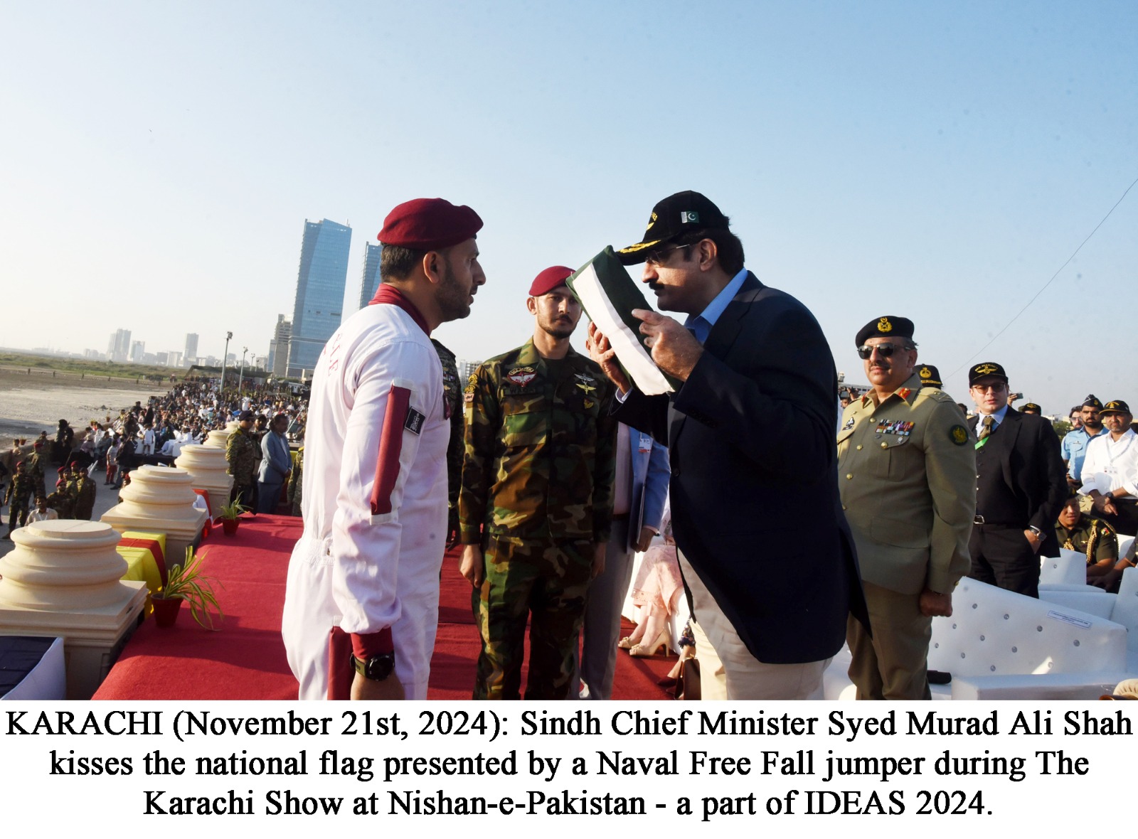 Murad says IDEAS 2024 further solidifies Pakistan’s position as a key player in global defence and diplomacy,