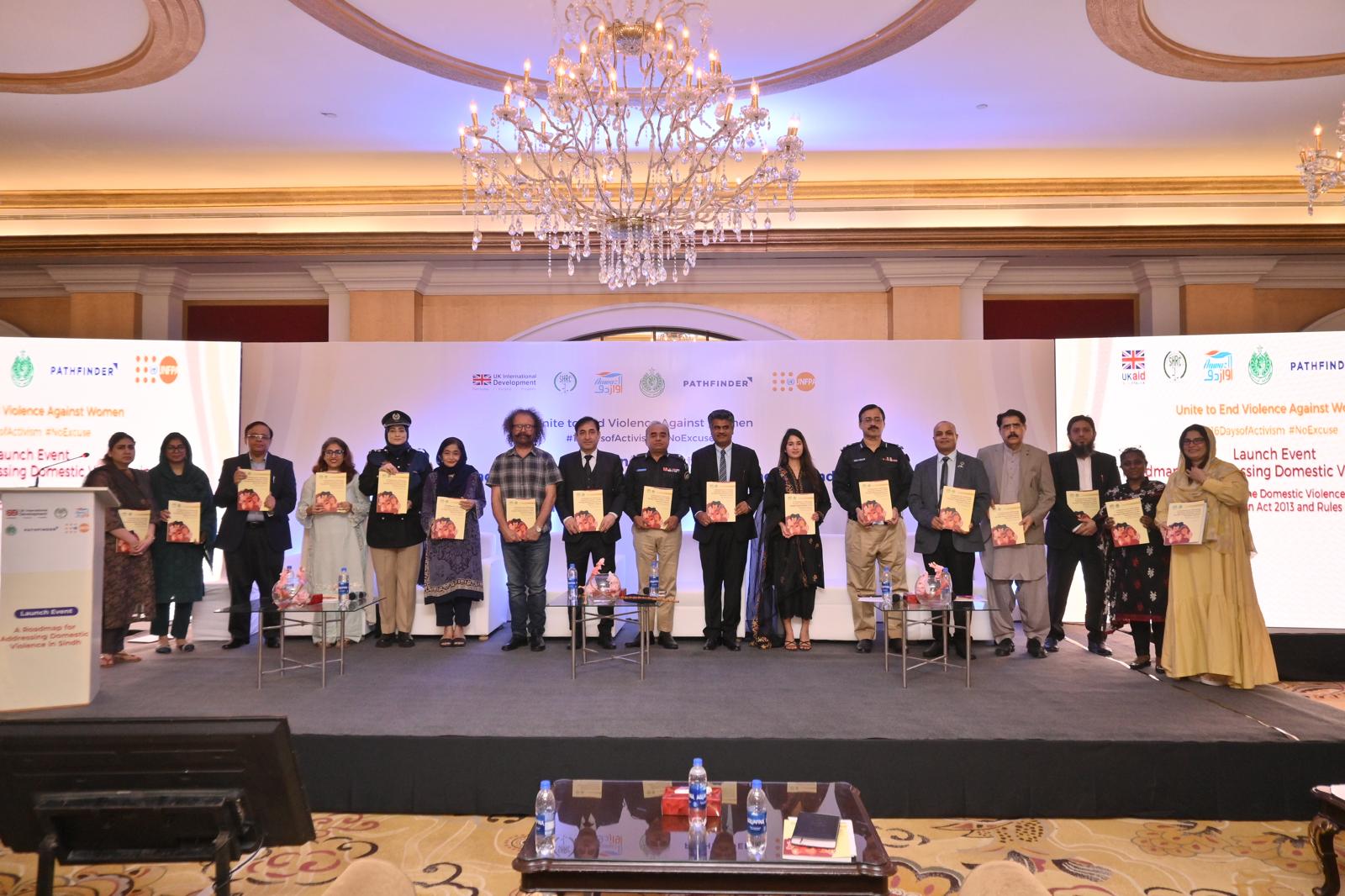 Launch of Roadmap for Addressing Domestic Violence in Sindh