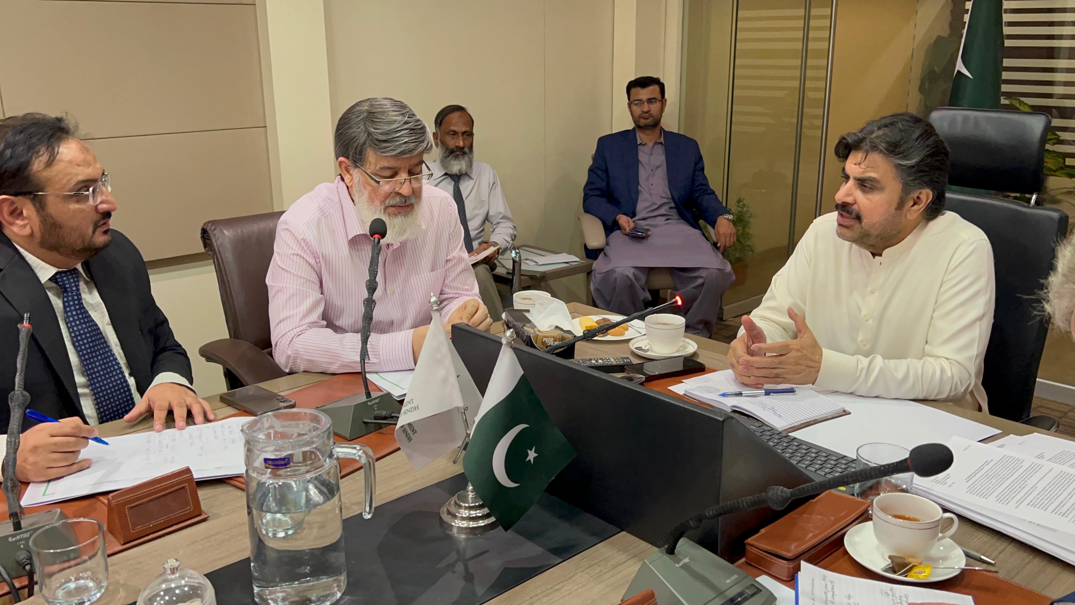 Minister Energy Nasir Shah chairs meeting on provision of solar panels to 200,000 homes