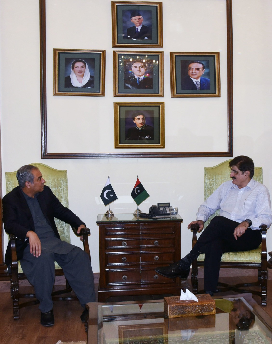Murad and Naqvi agree to upgrade Niaz Stadium invest in sports infrastructure for youth participation