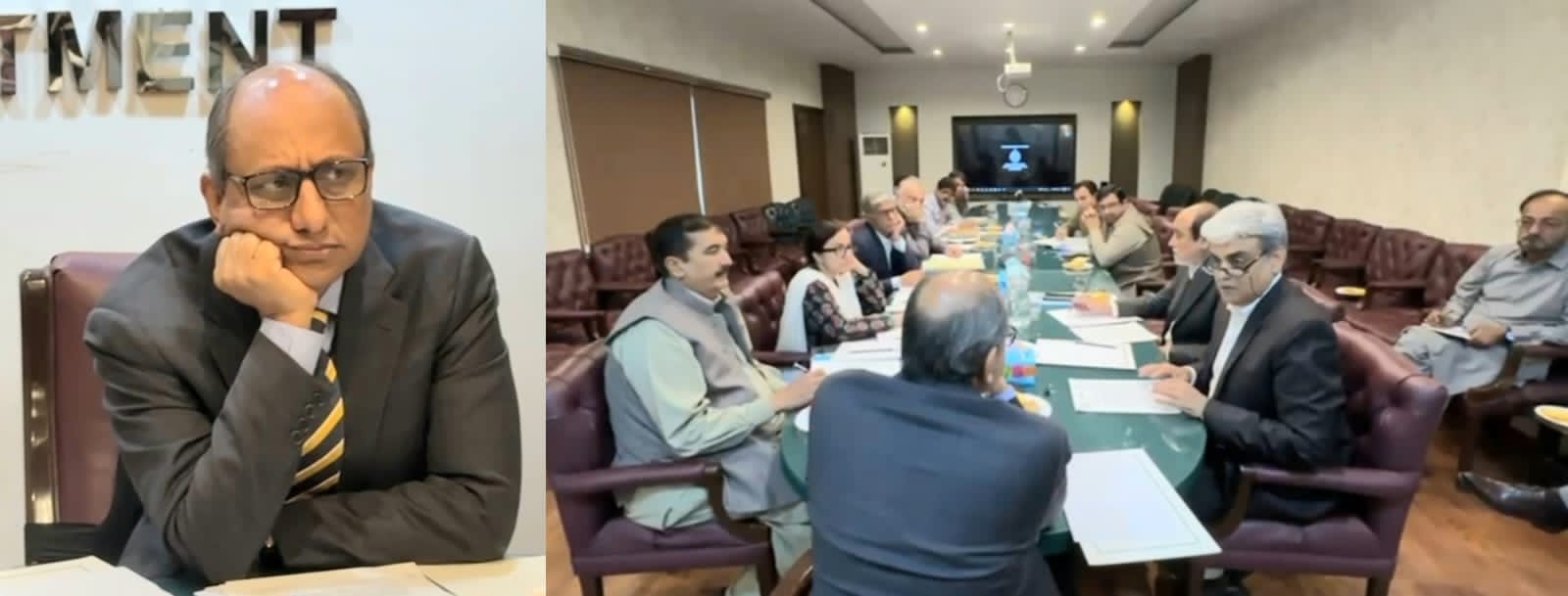 Saeed Ghani chairs first meeting of Business Facilitation, Coordination Committee for housing