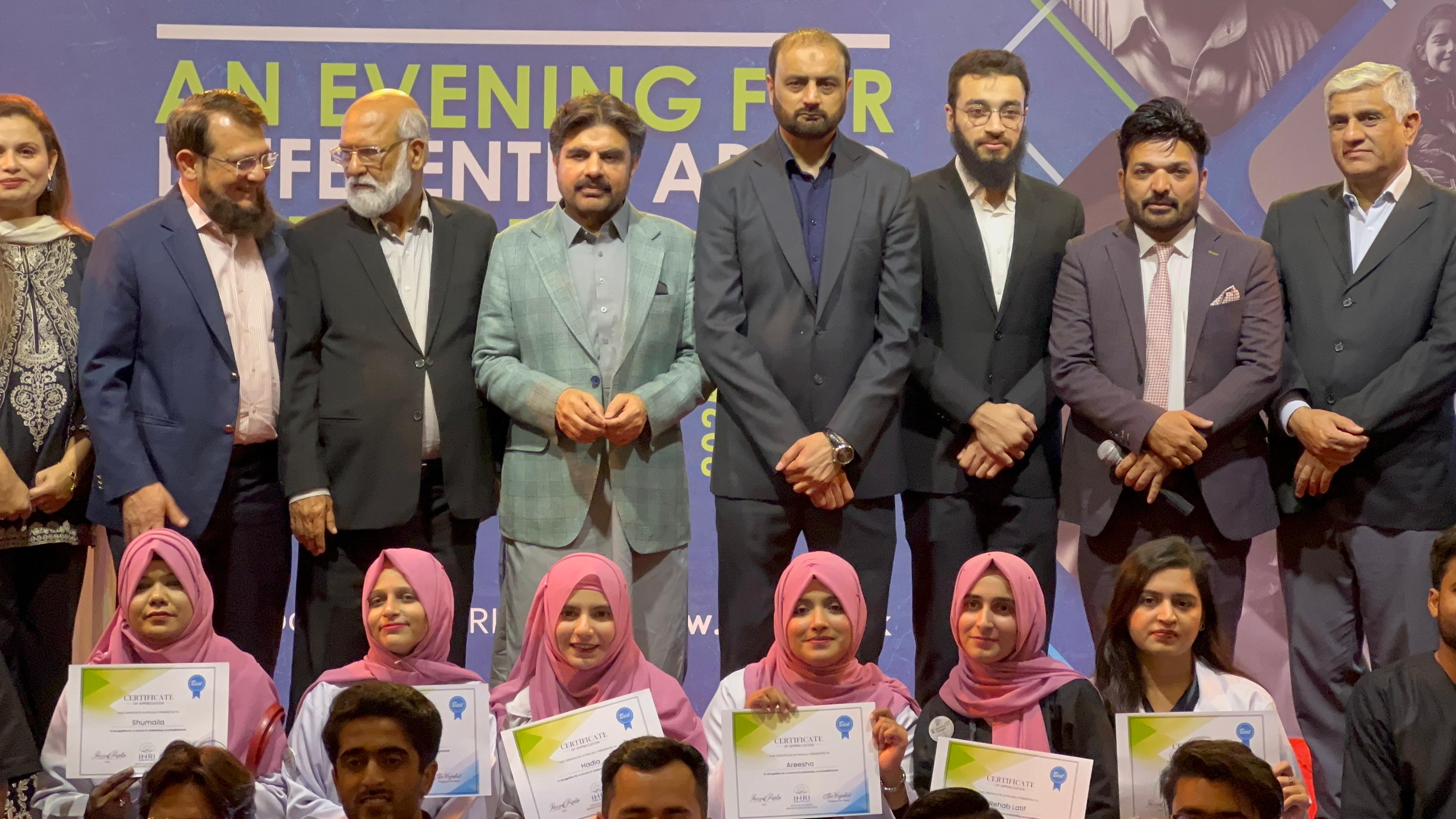 Nasir Shah announces Rs.3 million assistance for special children's