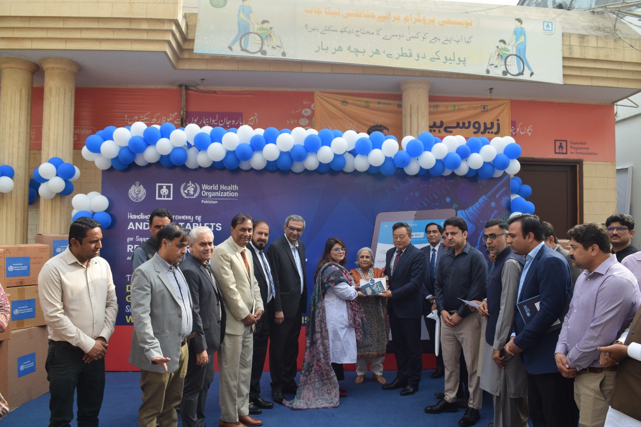 EPI Sindh and WHO Collaborate to Strengthen VPDs Surveillance by real time reporting through Android Tablets