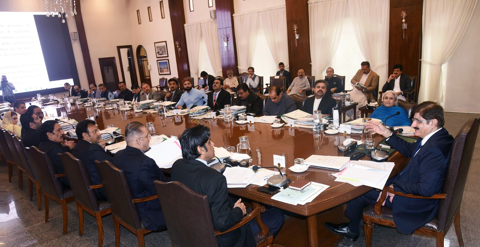 Sindh cabinet approves pink bikes, EV buses, double-decker for city, and the upgradation of Keejhar for K-IV