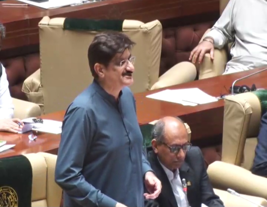Sindh CM concludes Pre-Budget discussion Sindh Assembly  No work is in progress on Chulistan