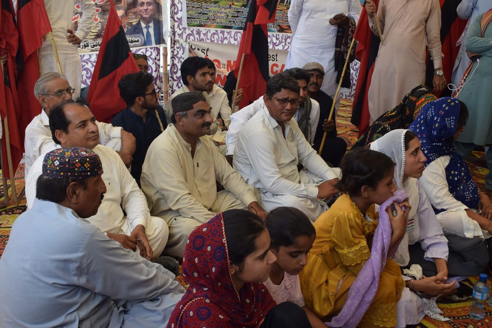Awami Tehreek Joins Lawyer’s Protest at Babarlo; Sindh Will Not Surrender Its River and Land