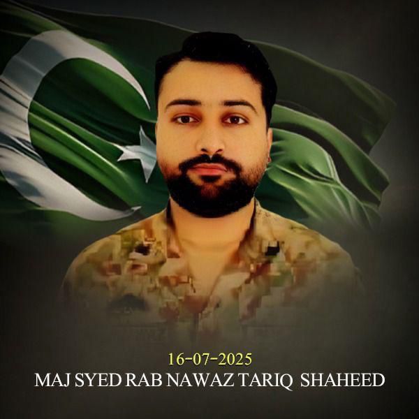 Heroic Sacrifice in Awaran: Major Tariq Laid to Rest with Honor    Rawalpindi,