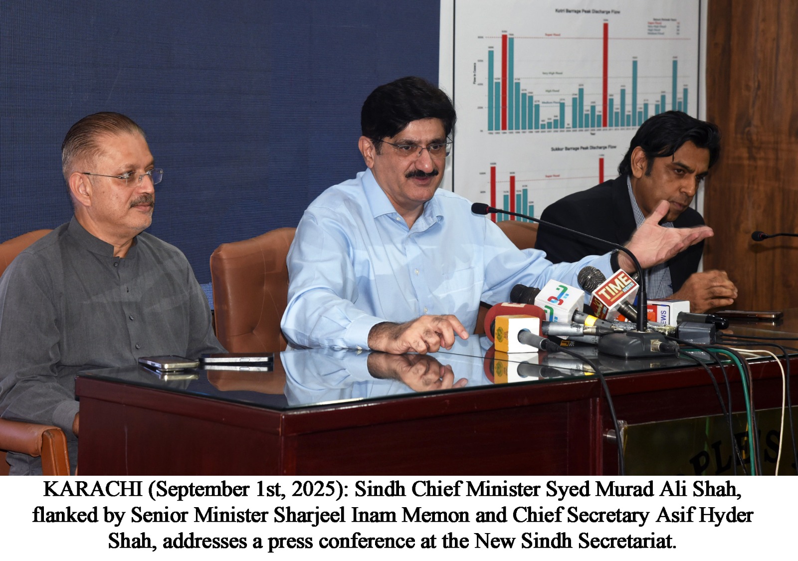 Sindh govt  fully prepared for super flood; Says Murad Shah
