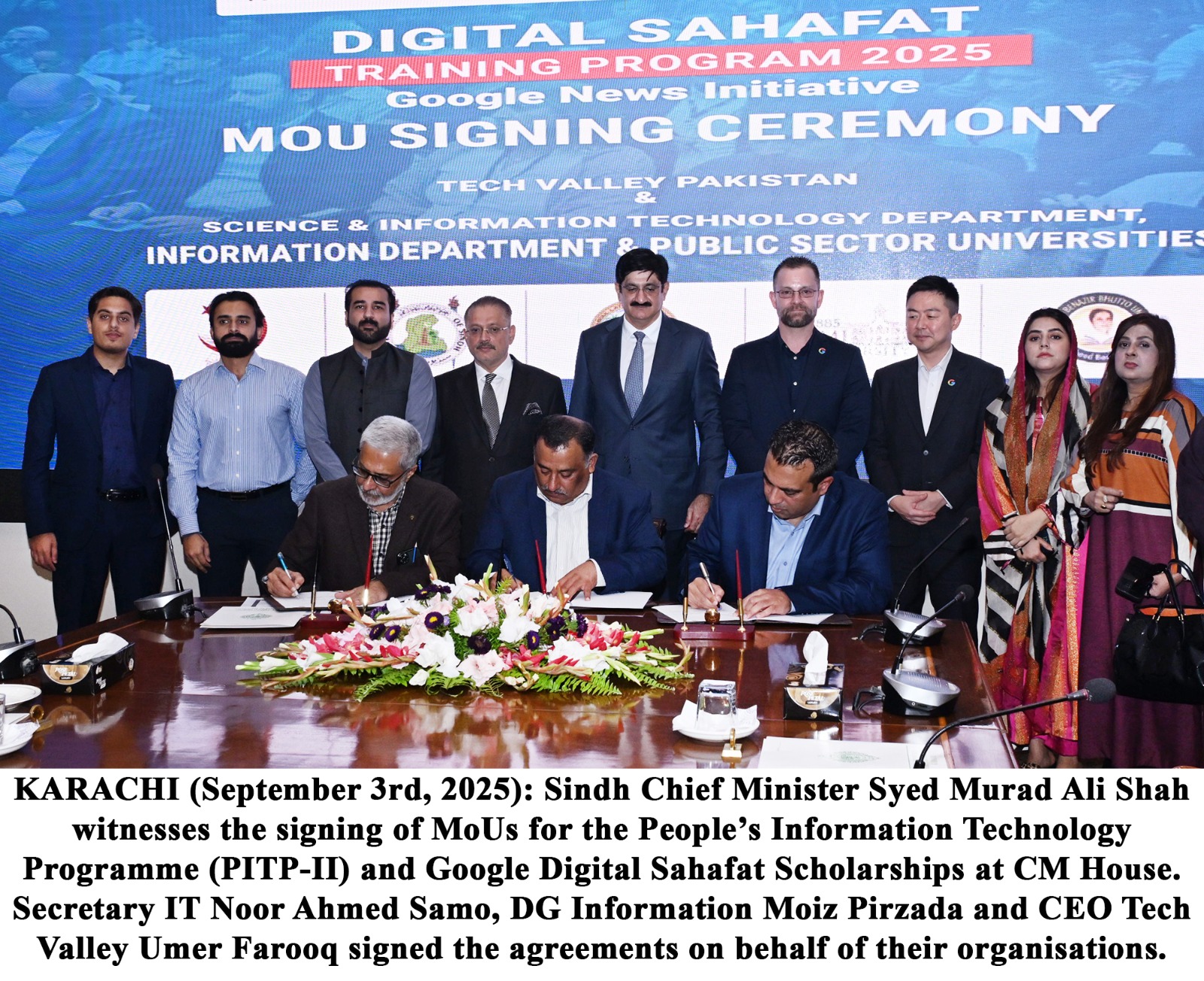 With PITP-II and Digital Sahafat, Sindh is setting new benchmark in digital innovation and journalism: Murad Shah