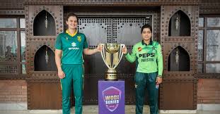 Pakistan and South Africa women's cricket teams held a three-hour training session at Gaddafi Stadium, Lahore.