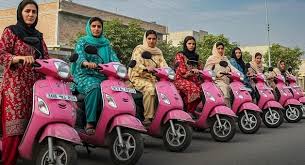 The Sindh government has decided to provide pink scooters to women this week.