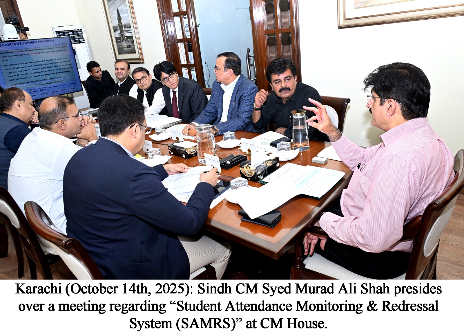 Sindh launches technology-based student attendance monitoring, redress system: Murad Shah