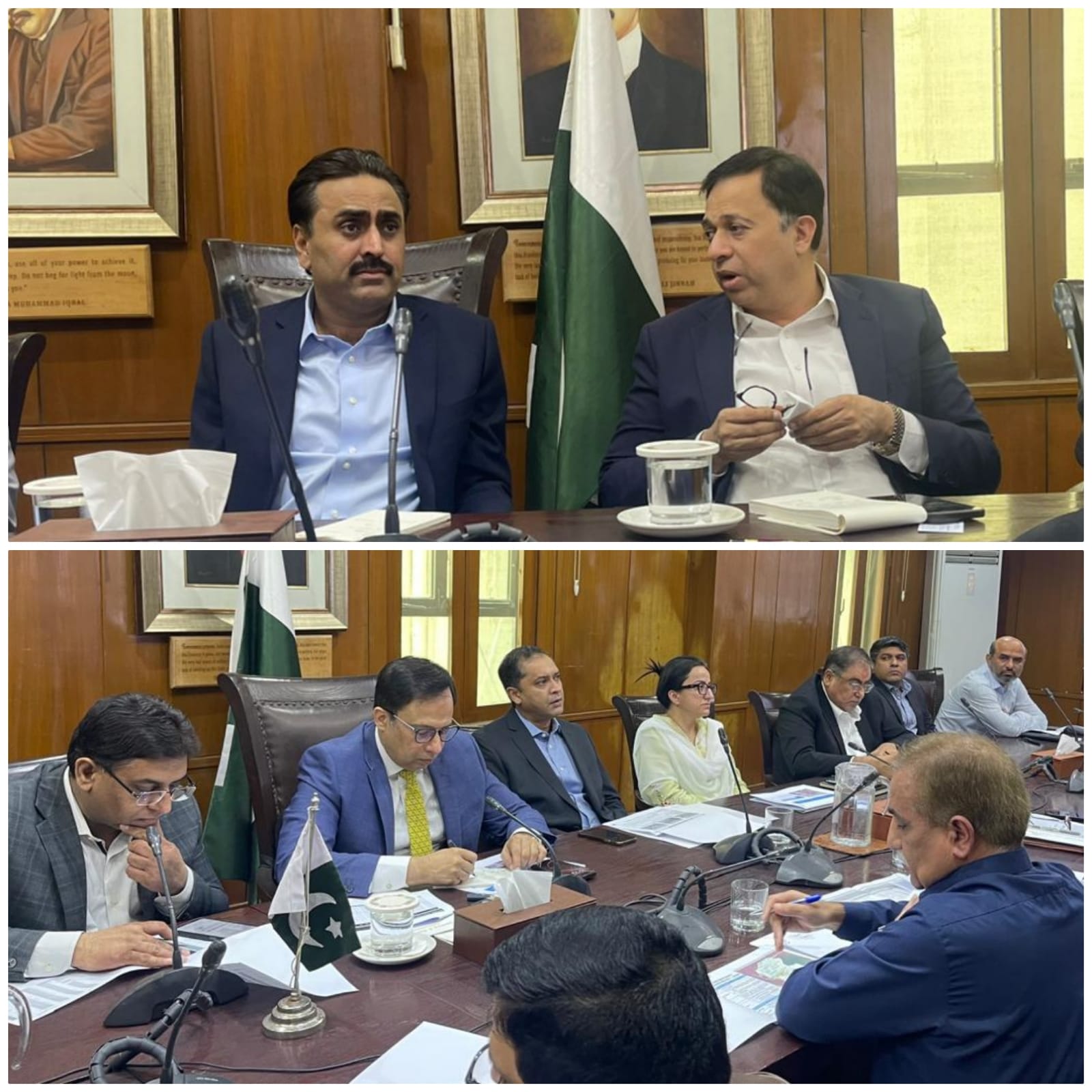 Karachi      Ten Departments Participate in Review Meeting on Foreign-Funded Projects Chaired by Minister for Planning & Development Jam Khan Shoro