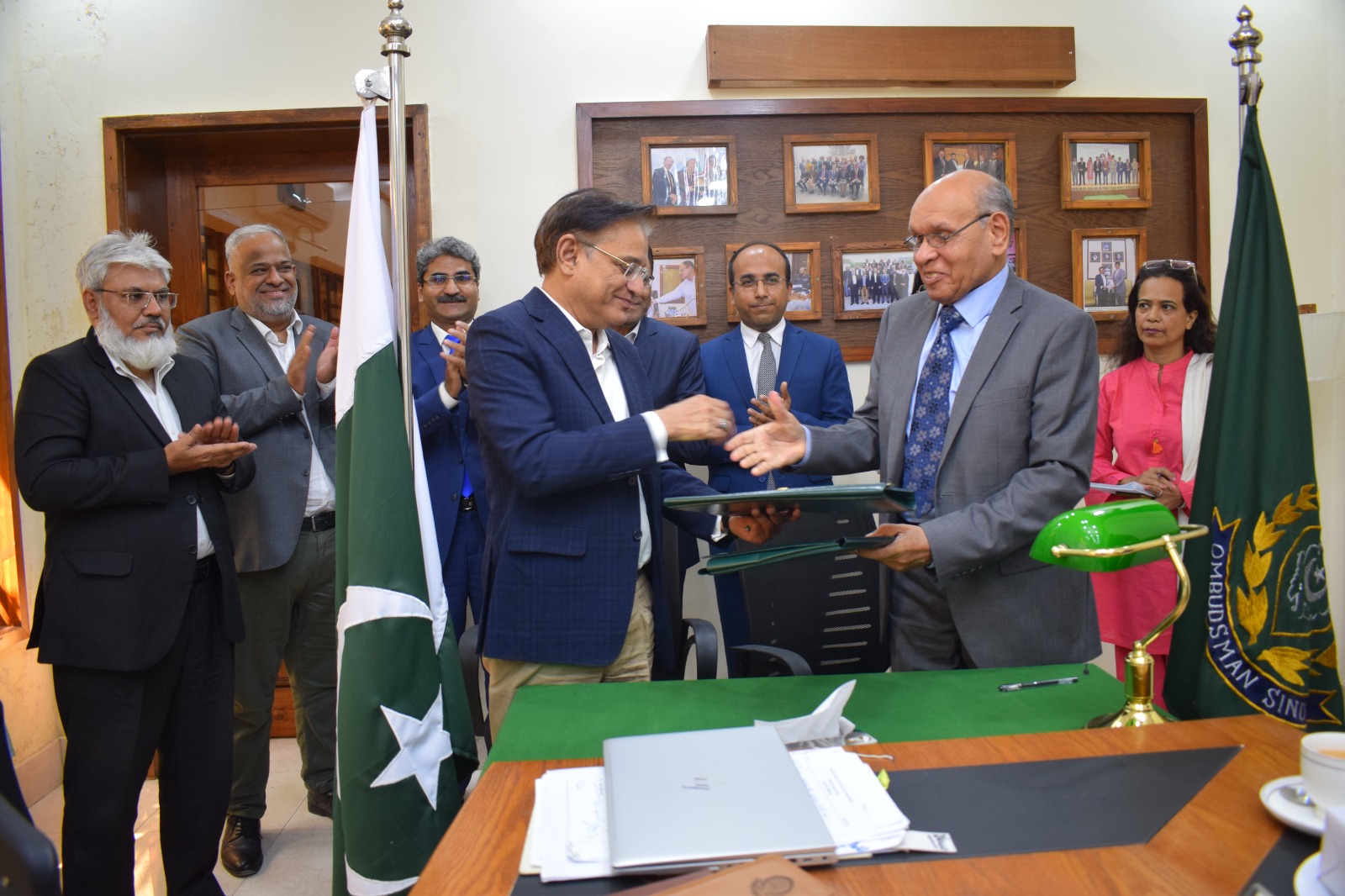 Provincial Ombudsman Sindh and Transparency International Pakistan agreed on providing better, free and speedy justice to the public
