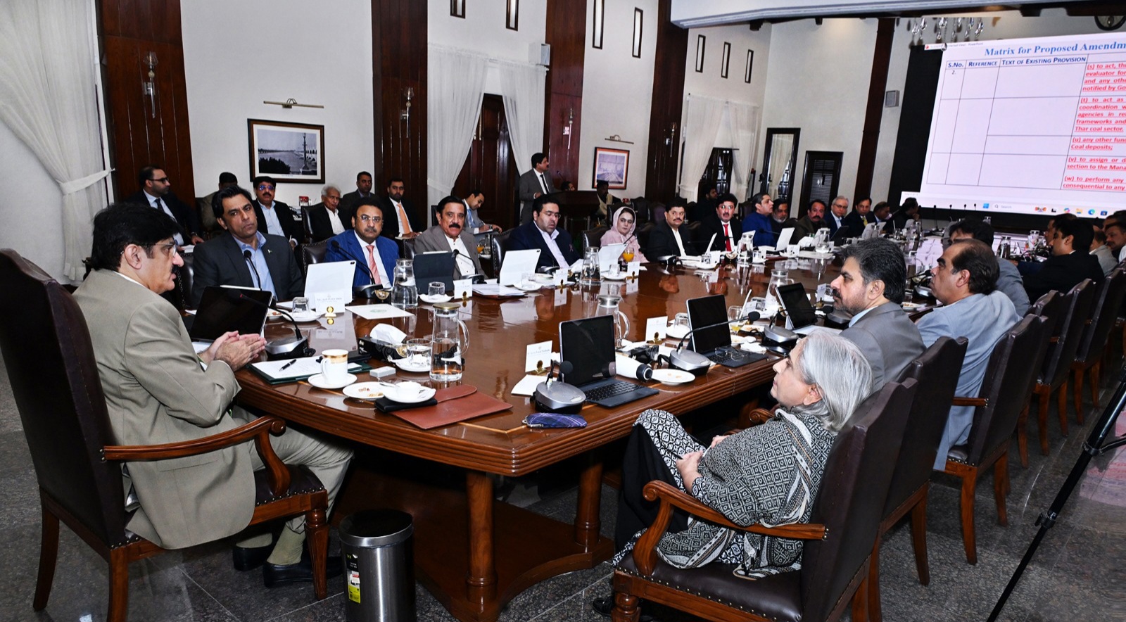 Sindh Cabinet okays major outlay for transport, policing, wheat subsidy, Thar rail and IT Tower