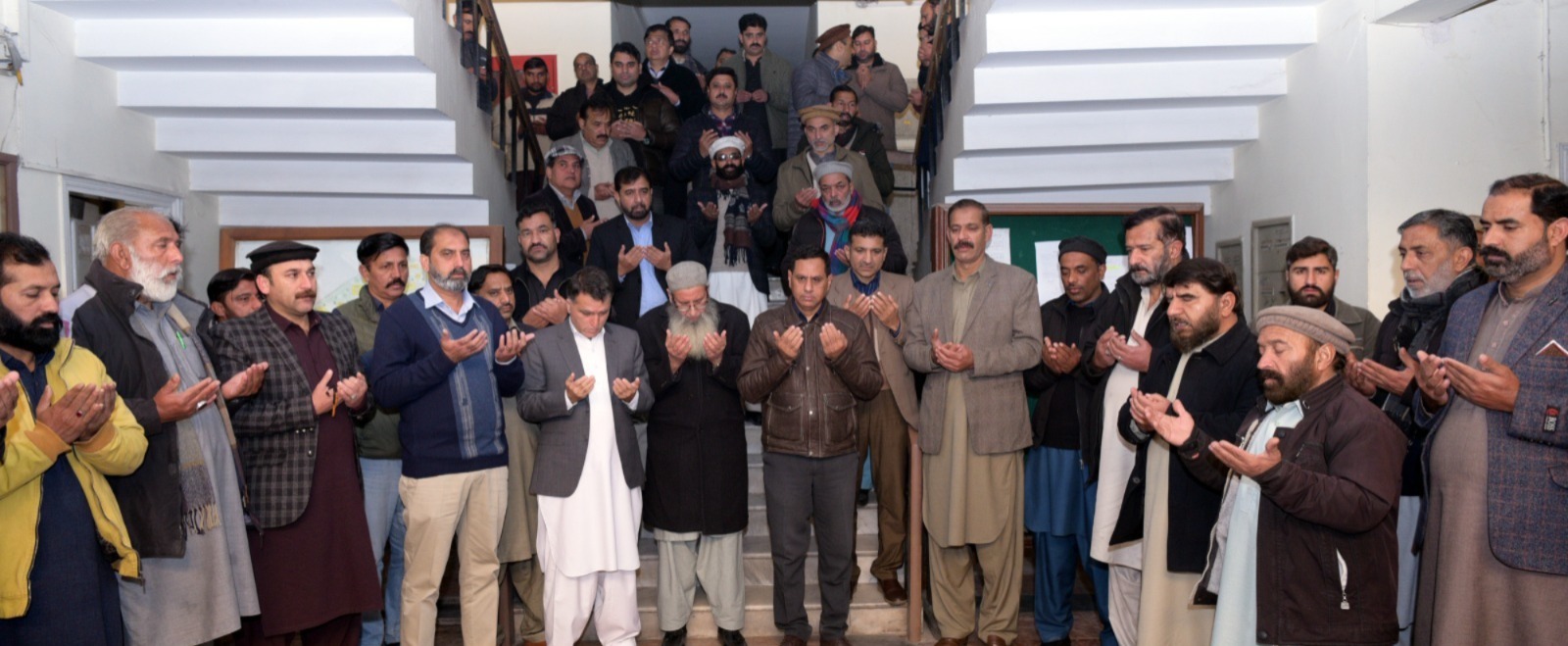 UAJK Holds Condolence Ceremony for Late President Barrister Sultan Mahmood 