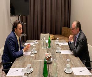 Foreign Minister’s meeting with the Foreign Minister of Austria on the sidelines of the World Economic Forum Annual Meeting in Davos  