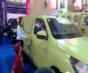 Domestically produced bullet proof vehicles have also been placed in the ongoing Ideas 2022 exhibition at the Karachi Expo Center. 