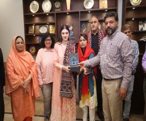 Information Service Academy Federal Ministry of Information and Broadcasting's Specialized Training Program officers visit Karachi Press Club