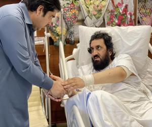  In Karachi, the central leader of Jamiat Ulema Islam, former provincial minister Sardar Yahya Khan Nasir arrived at a private hospital