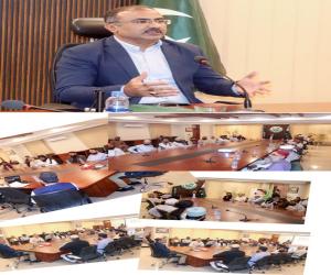 DC South Karachi, Captain (R) Altaf Hussain Sario orchestrated an interactive session involving religious scholars and Ulma-e-Karams