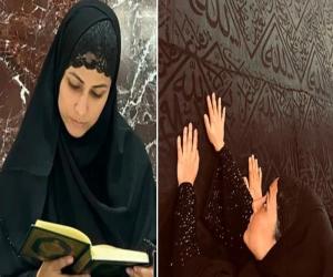 Indian actress Hina Khan reached Saudi Arabia for Umrah for the second time, whose pictures are viral on social media.