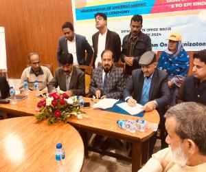 MoU signs between SRSO & Health Officers