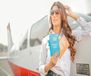Actress Amara Chaudhry fulfilled her dream of becoming a commercial pilot.
