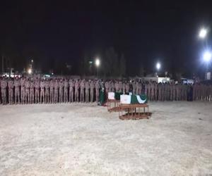 Funeral prayers of Lance Naik Rehmat Ullah,