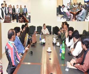 Assistance of Press Information Department in election reporting to journalists of Sindh