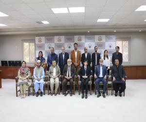 An MOU signing commenced to teach and promote Japanese Language classes at the NED University of Engineering and Technology by Pakistan Japan Intellectual Forum (PJIF).