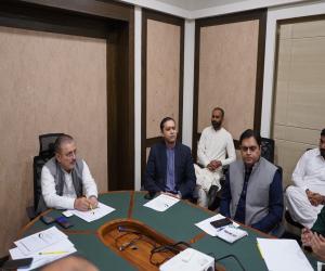 A high-level meeting of the Transport Department regarding the BRT Red Line was convened in Karachi under the chairmanship of Senior Minister Sharjeel Inam Memon