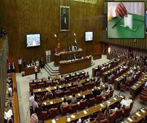 Election riots on twelve seats of the Senate from Sindh. People's Party won ten seats.