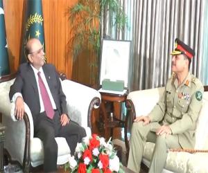  COAS General Syed Asim Munir calls on President Asif Ali Zardari